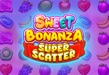Игровой автомат Sweet Bonanza Super Scatter в Daddy Casino
